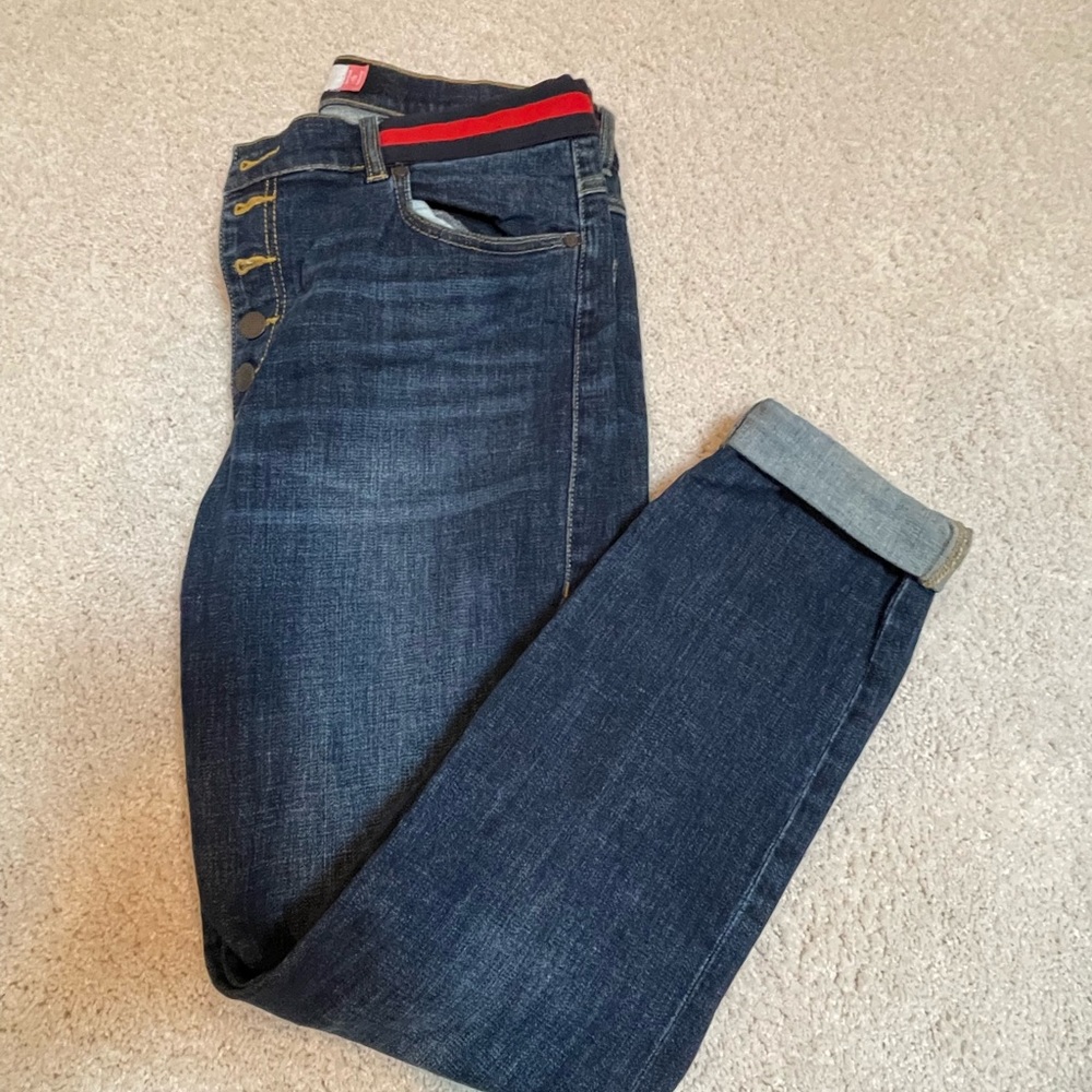 EUC Cabi button fly skinny Jean size 12